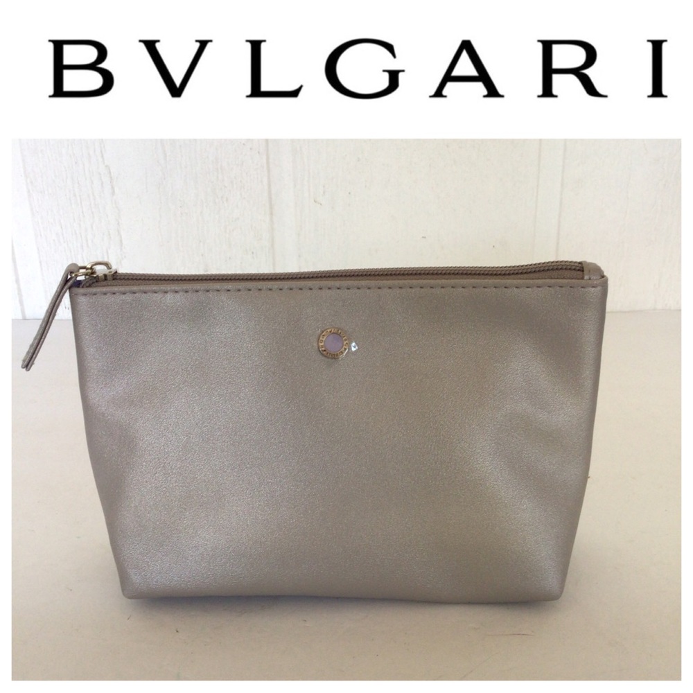 BVLGARI X AIR EMIRATES AMENITY COSMETIC BAG NWOT